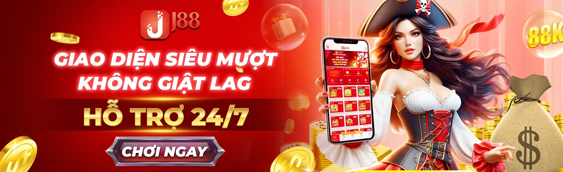 trai nghiệm J88 giao diện mượt mà k giật lag